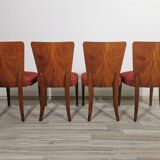 4 art deco dining chairs by Jindrich Halabala