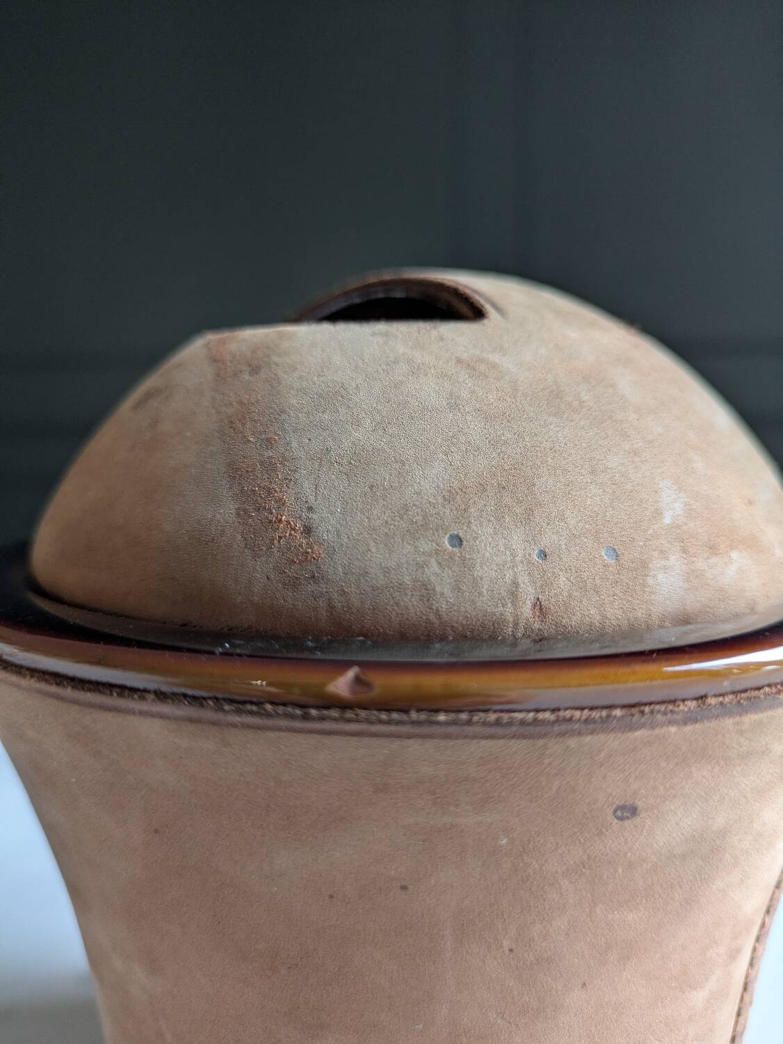 Vintage Longchamp tobacco pot