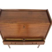 Secrétaire scandinave en acajou, Suède, 1950