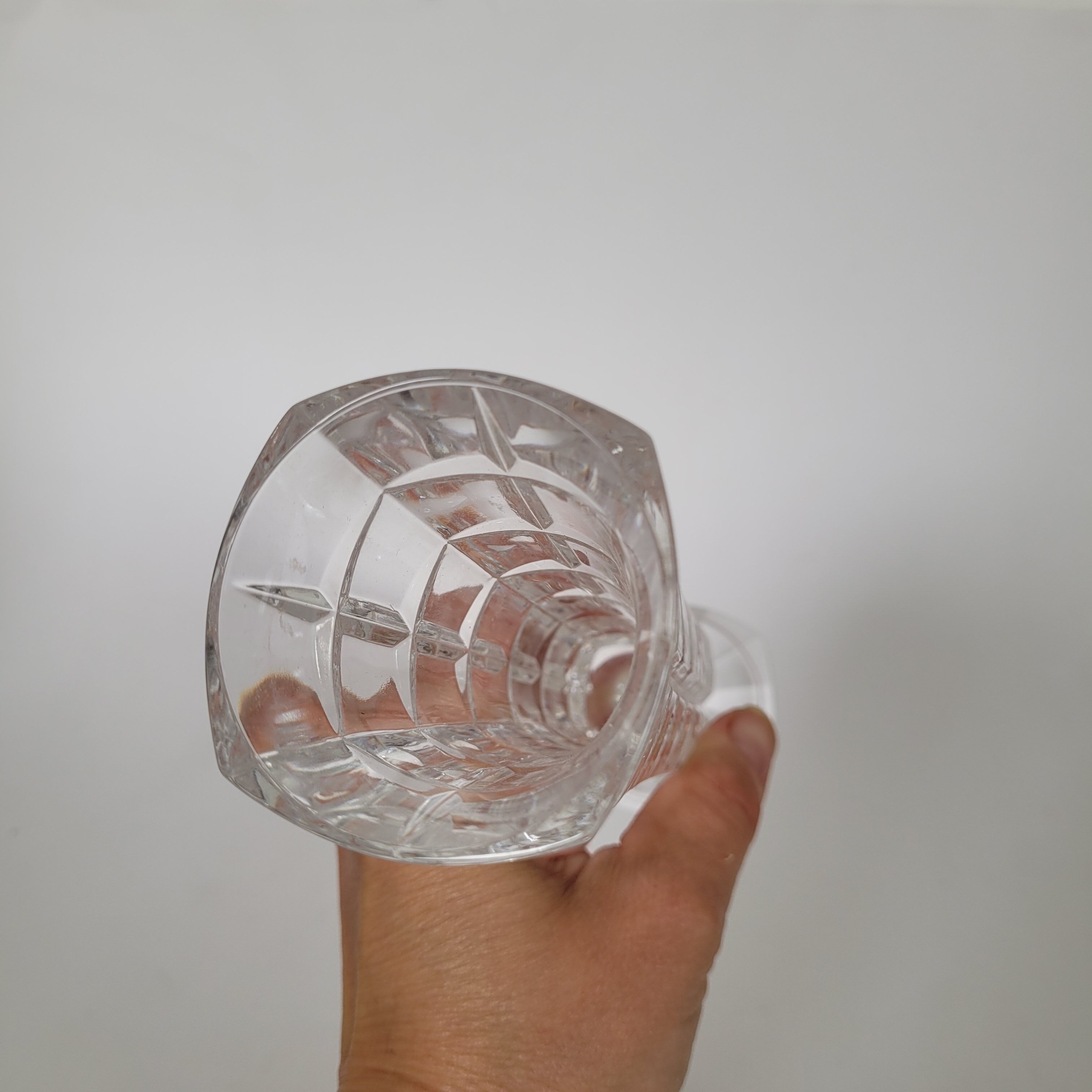 Crystal soliflore vase