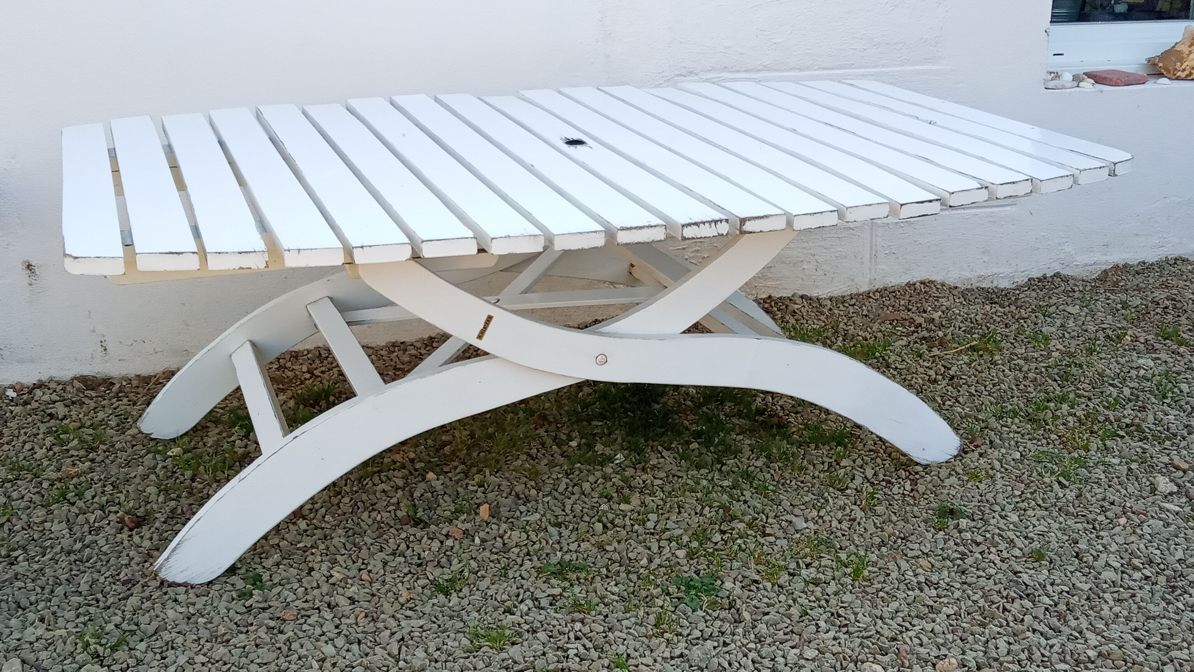 Table de jardin vintage R. Gleizes