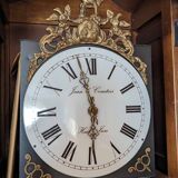 Curved Comtoise Clock Jean Le Comtois Haut Jura