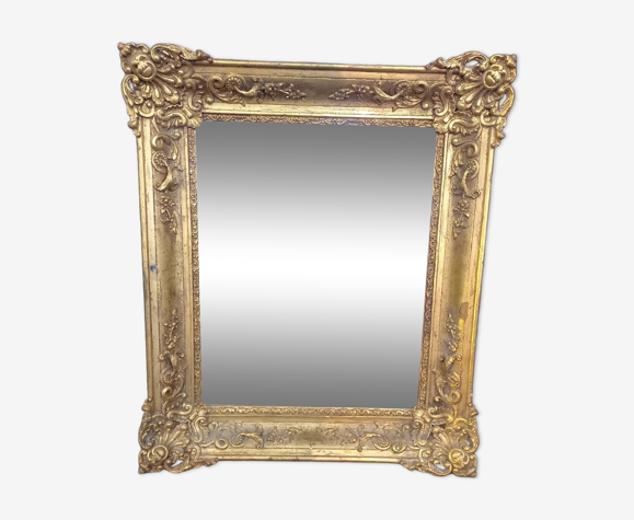 Miroir époque restauration 47 x 54cm