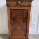 Bedside table / nightstand / column / Somno / Vintage mahogany stand