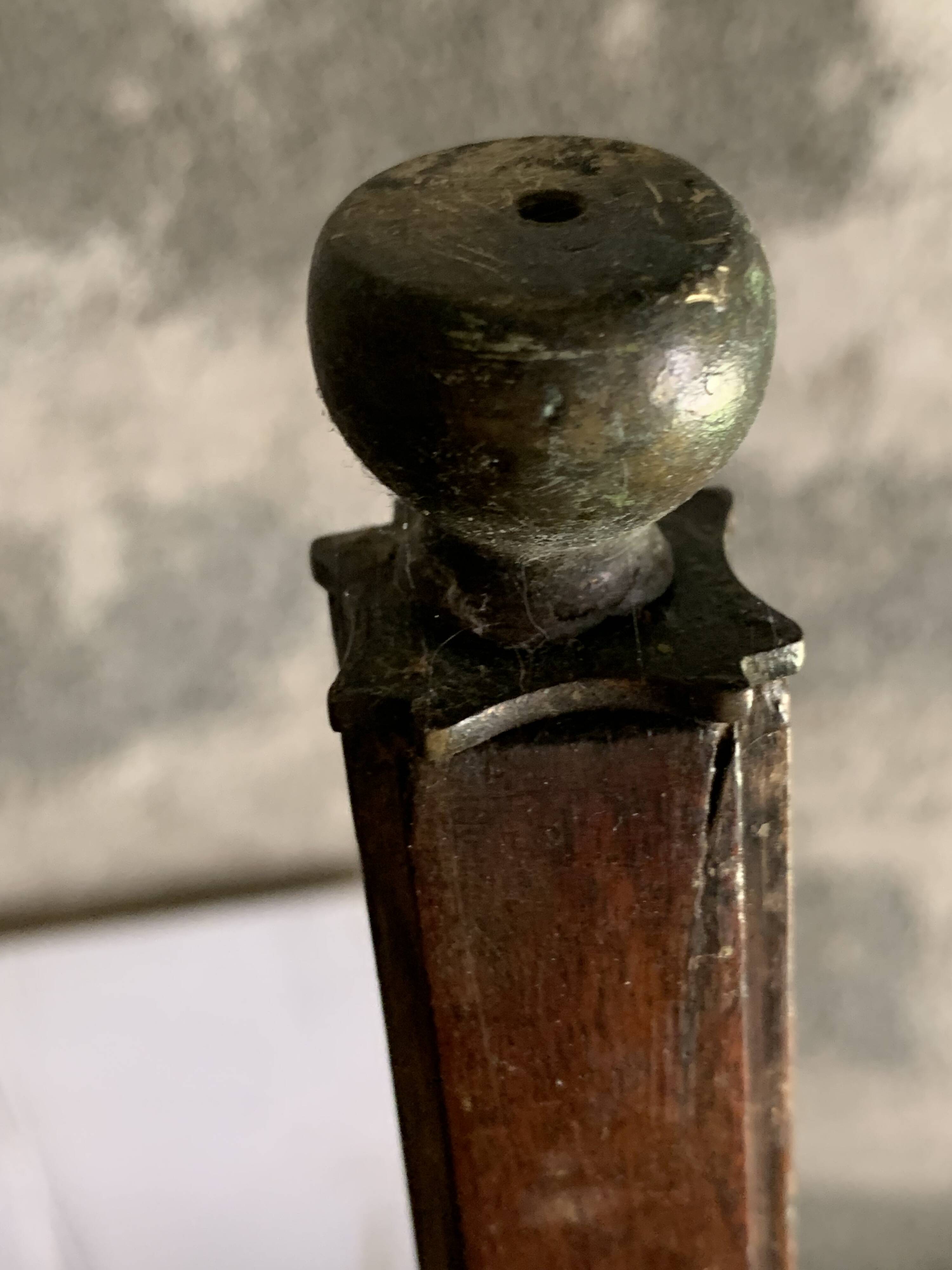 Dutch mahogany console 19th century