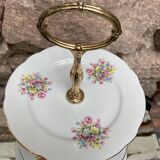 Silent servant flowered porcelain