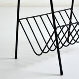 Vintage side table / magazine rack 1950 – 1960s