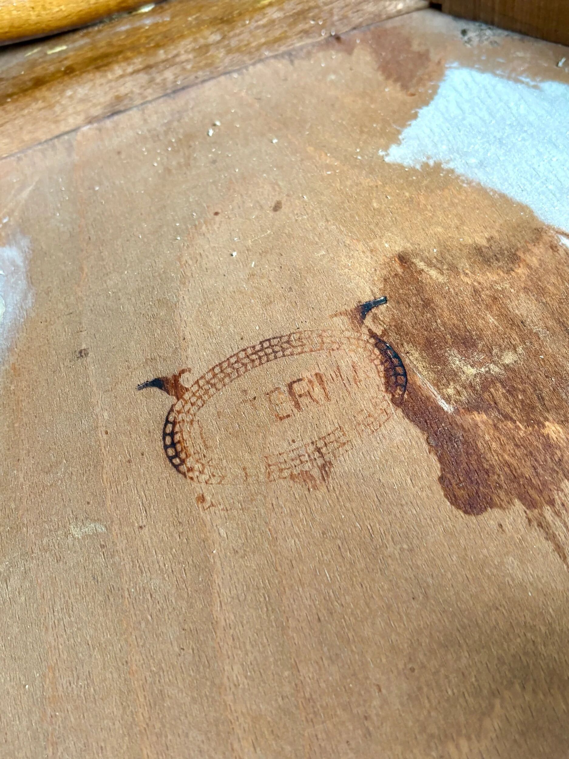 Luterma bistro chair in bent beech wood