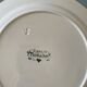 Set of 3 round dishes XIXth, Boch Frères Keramis, Trifolium model