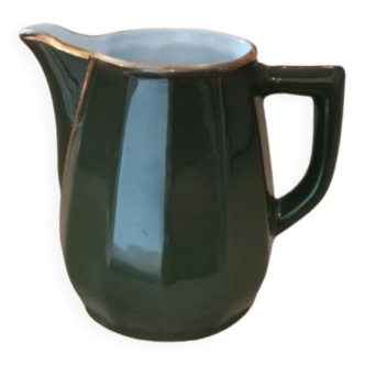 Deshoulière milk jug green empire