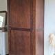 Antique Parisian wardrobe with one door.