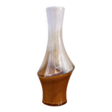Ceramic, asymmetrical vase, Ditmar Urbach, Czechoslovakia, 1960s.