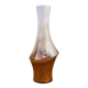 Ceramic, asymmetrical vase, Ditmar Urbach, Czechoslovakia, 1960s.