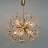 Dandelion, Sputnik chandelier by Kamenicky Senov, 1970