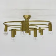 Vintage Hufnagel Leuchten ceiling light, 1970s