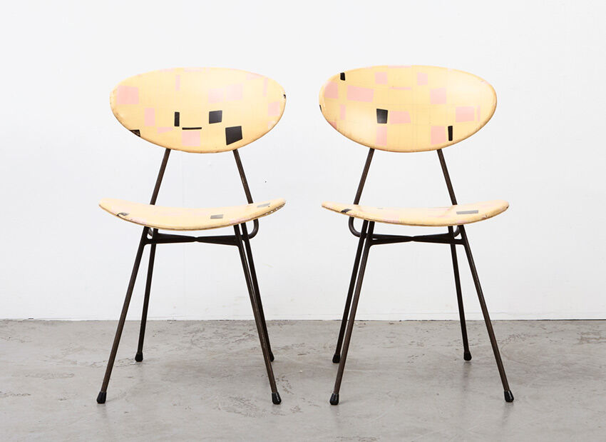 Pair of 'Staatsmijnen' chairs by Rob Parry 1955