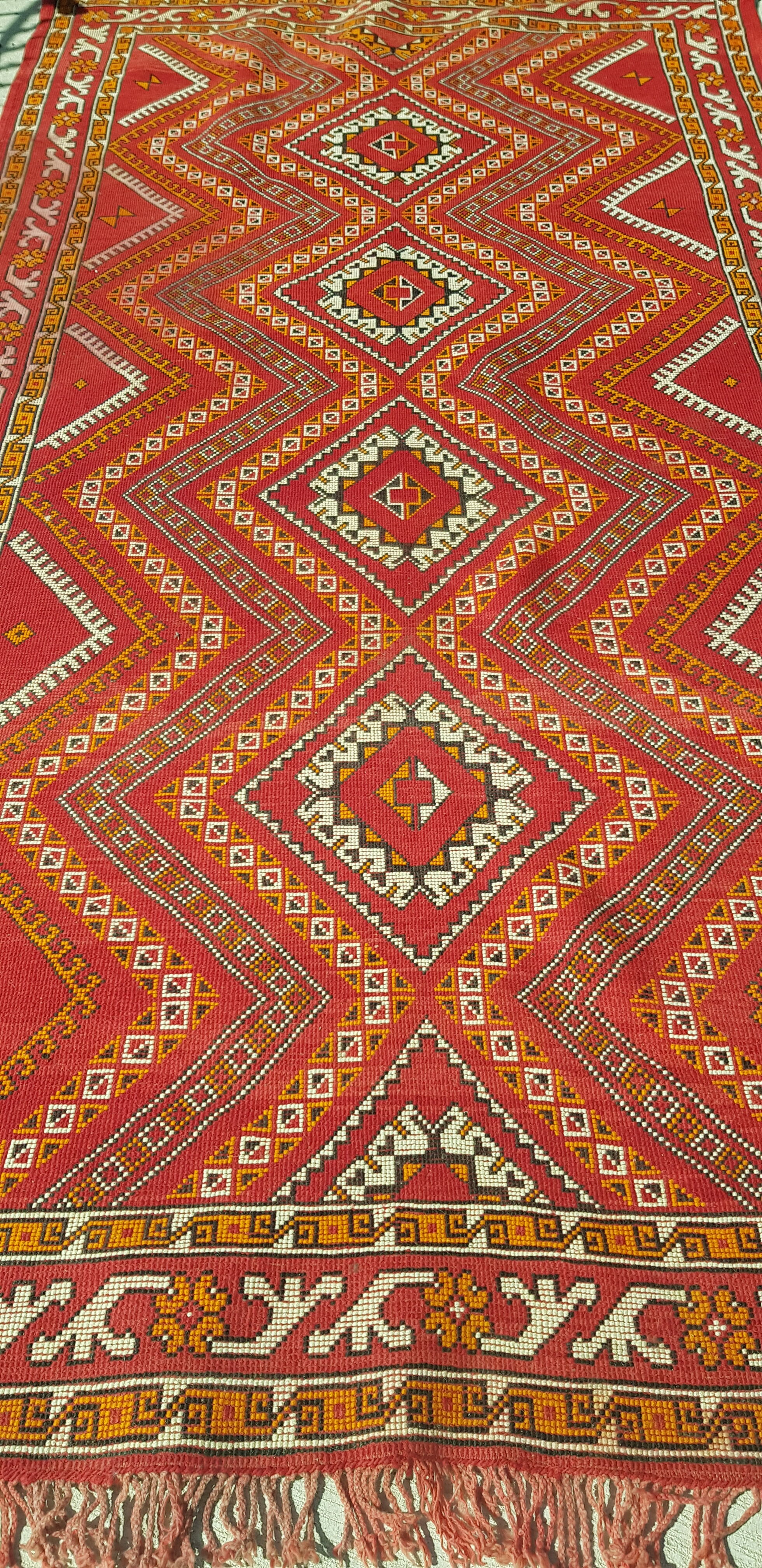 Handmade Iranian Persian rug 160x319cm