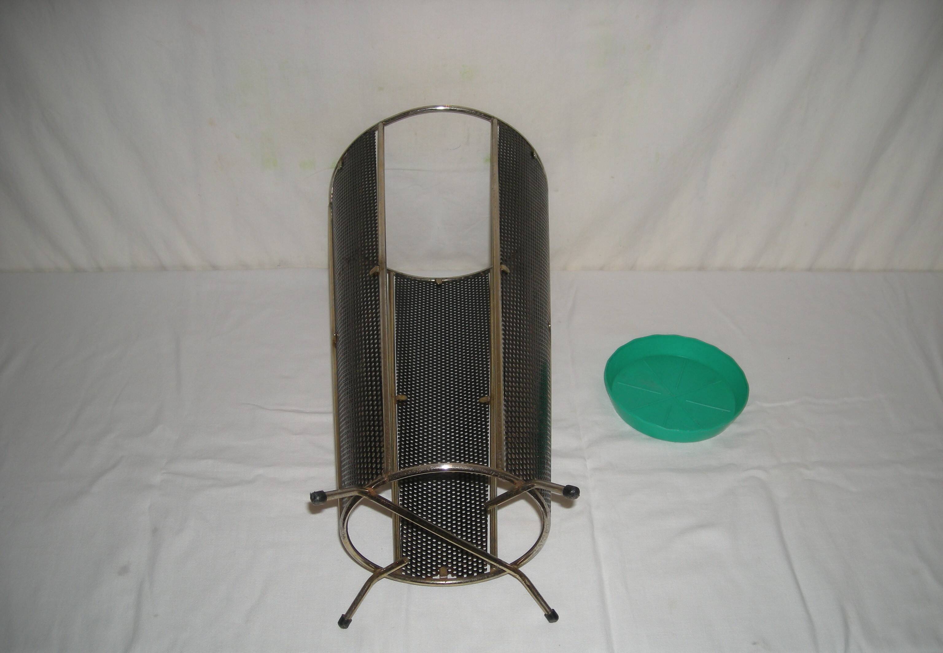 1950s perforated umbrella stand