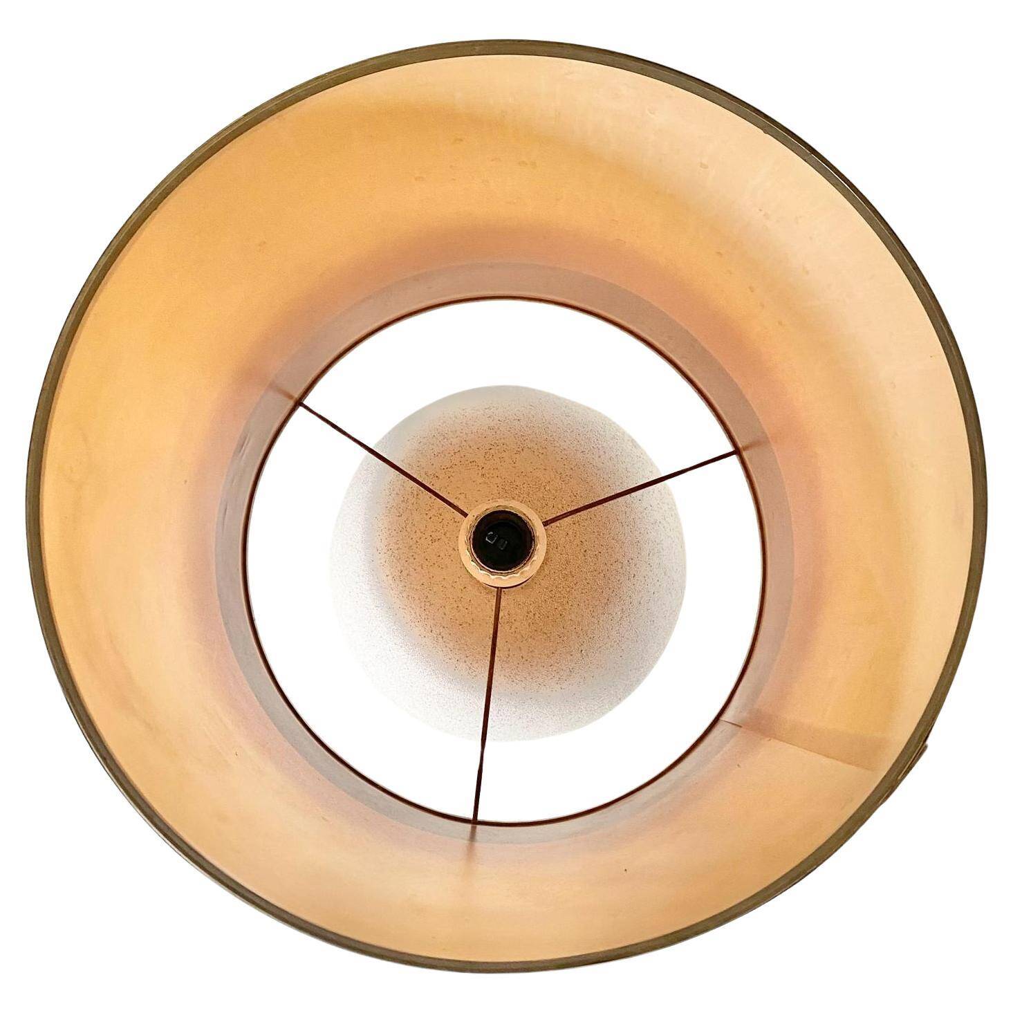 Ceramic table lamp, Italy 1970s