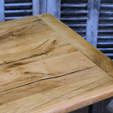 Military table year 50 oak tray