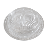 Round butter maker in glass