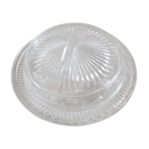 Beurrier rond en verre