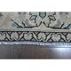 1970s Vintage Persian Handmade Wool Cotton Light Brown Area Rug 276x356