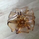 Coupe en verre marron clair