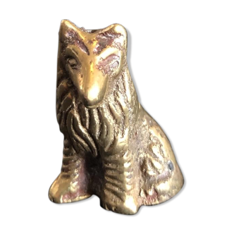 Brass wolf