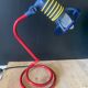Lampe de bureau multicolore style Memphis