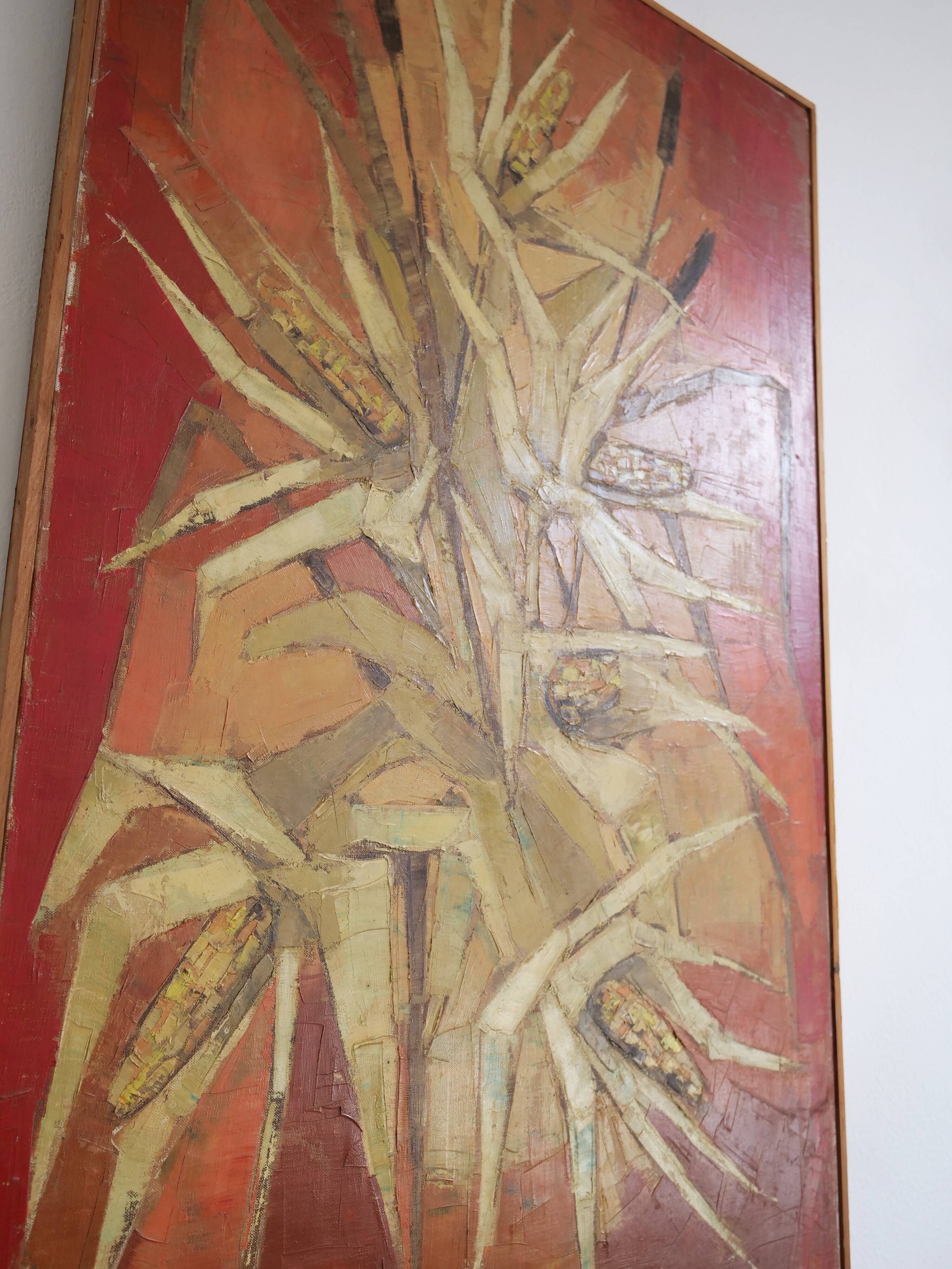 Geometric nature painting by marco magis