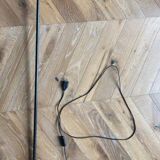 Metal gallows wall light