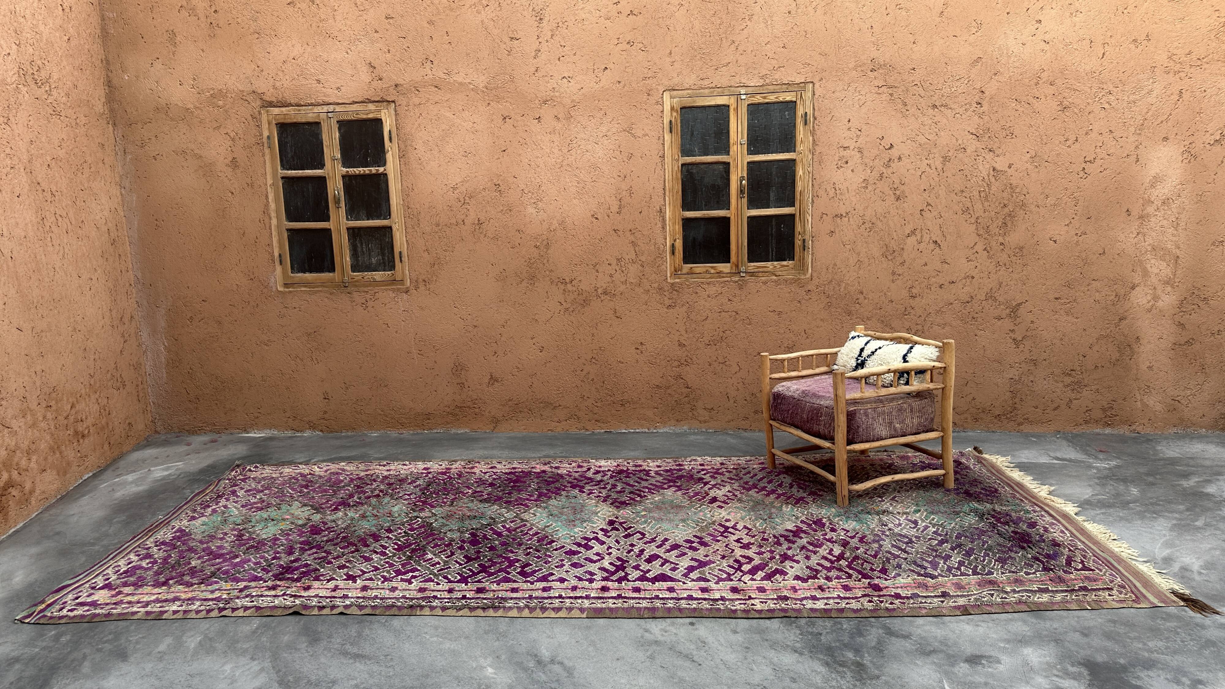 Moroccan carpet - 204 x 460 cm