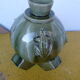 Large vase barbotine art deco sign latour