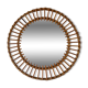 Vintage rattan sun mirror 70 years