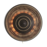 Danish ceramic stoneware 1960’s wall lamp
