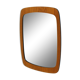 Mirror "Pebble" teak, Sweden, 1960, 62x47cm
