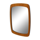 Mirror "Pebble" teak, Sweden, 1960, 62x47cm