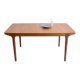 Table par McIntosh – double rallonges papillons 160cm