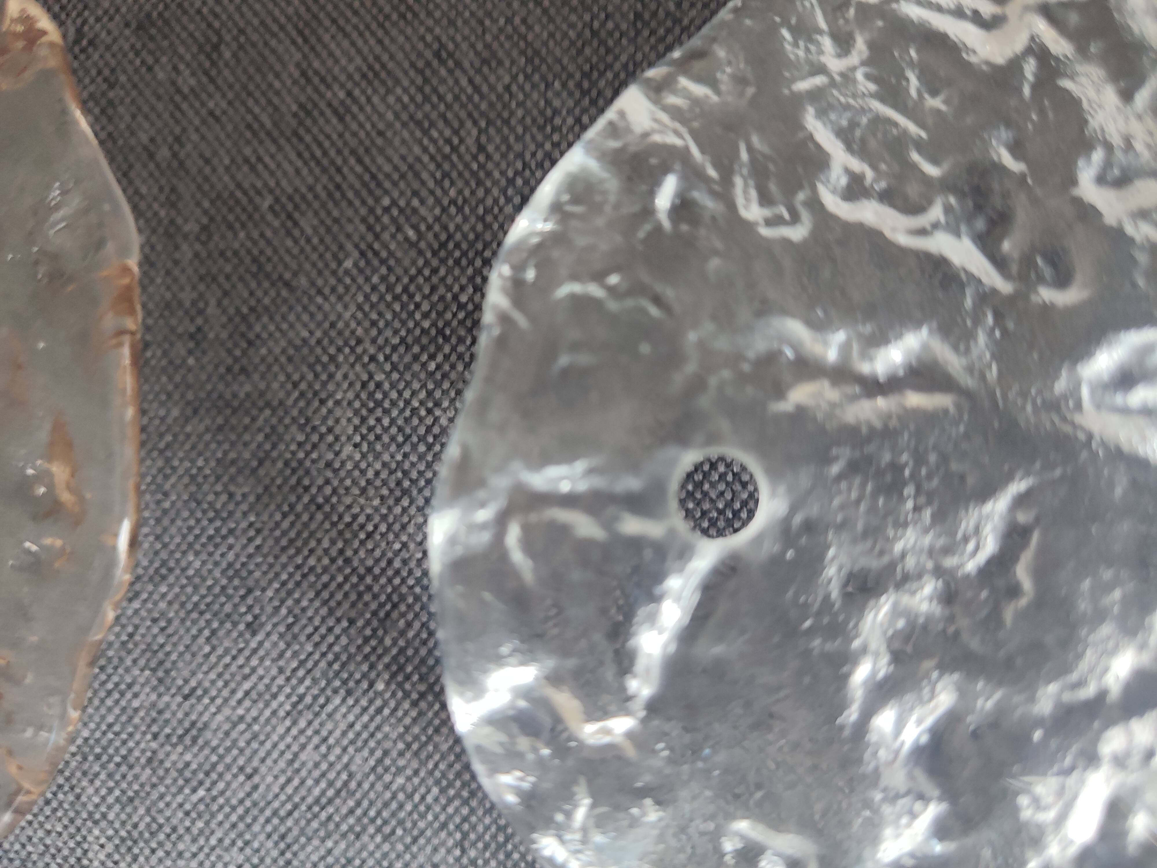 Vintage Murano Glass Disc Chandelier