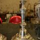 Silver Bronze Candlesticks