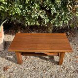 Solid wood coffee table