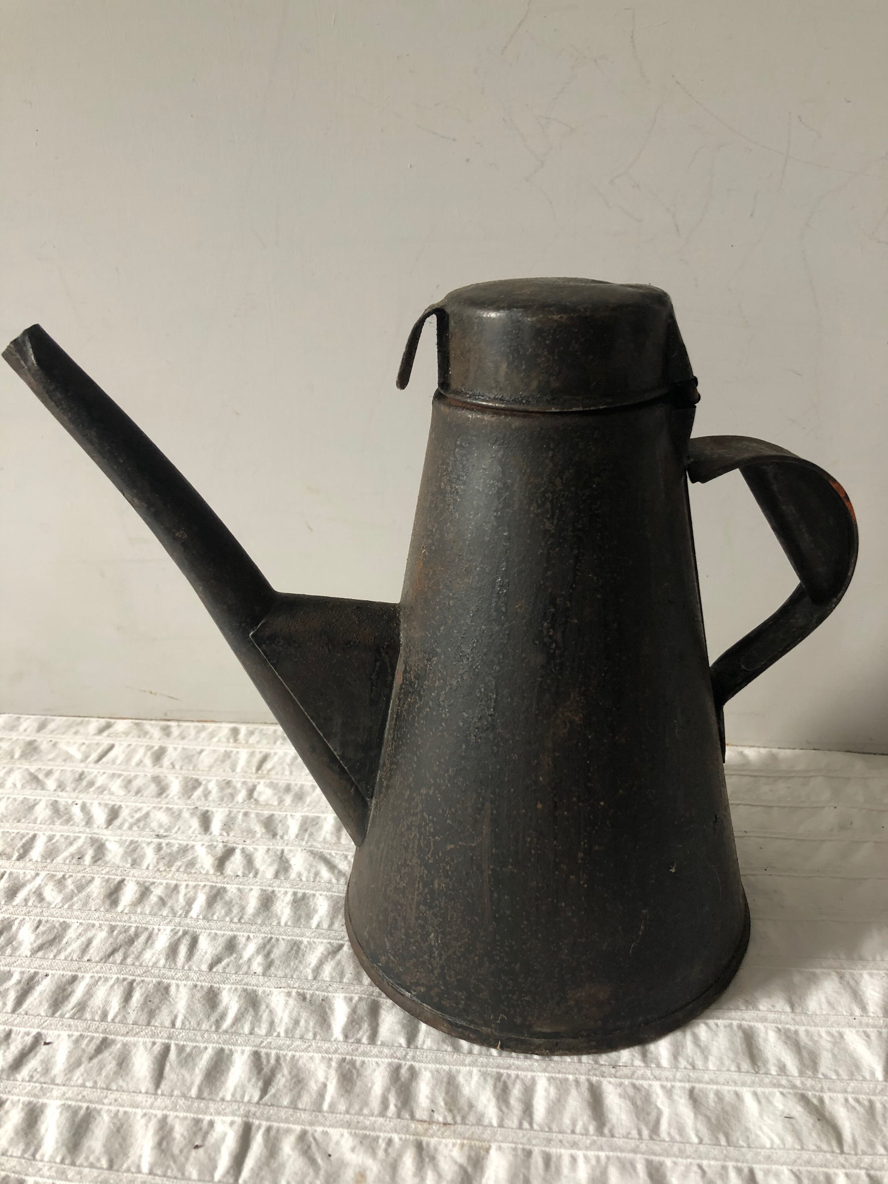 Two workshop burettes, indoor watering cans
