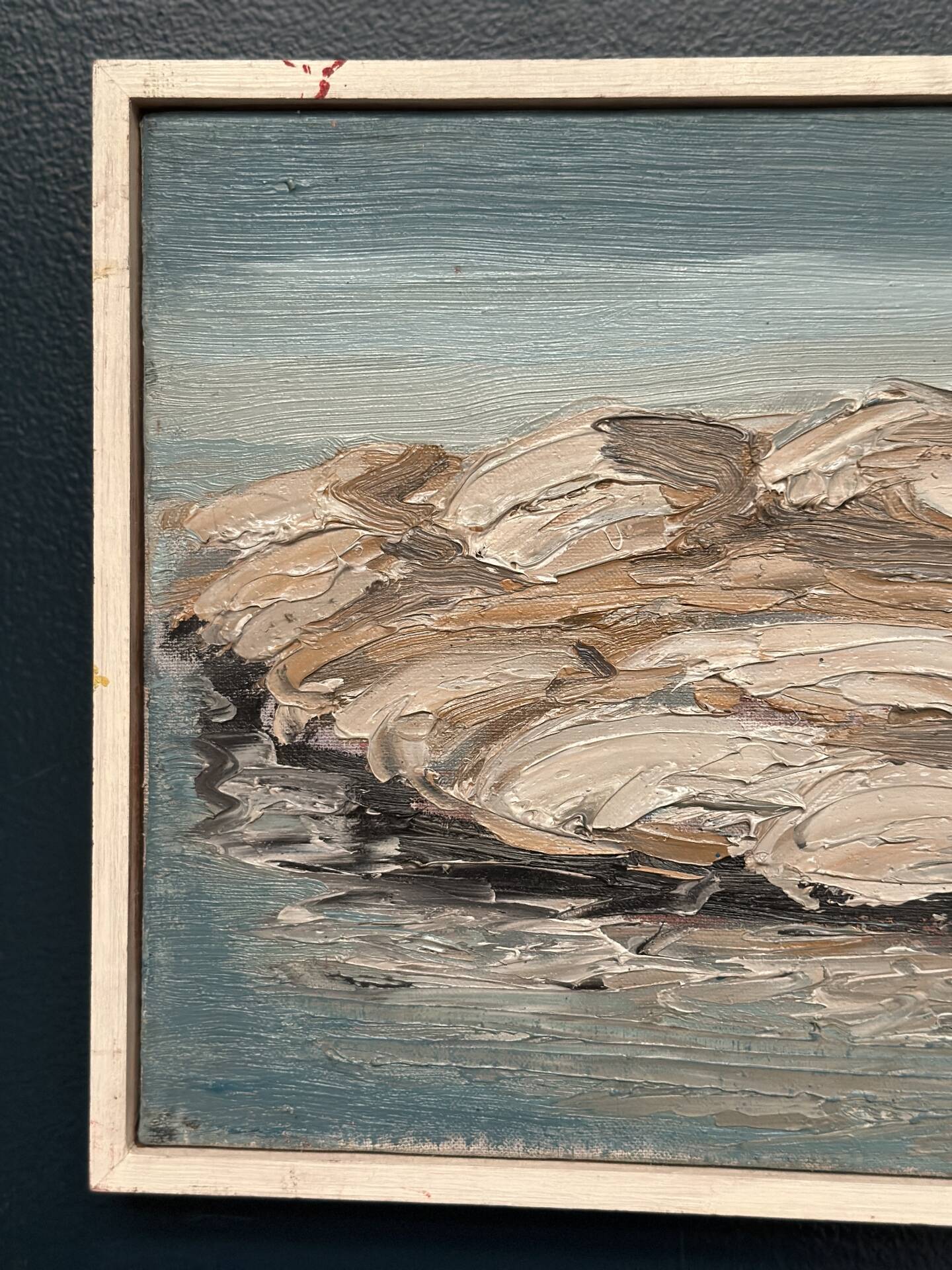 Swedish Oil on Canvas – “The Bohuslän Mountain” by Nils Olsson