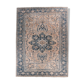 Blue turkish rug 391x293cm