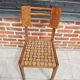 Ancienne chaise en bois de style Pierre Cruège