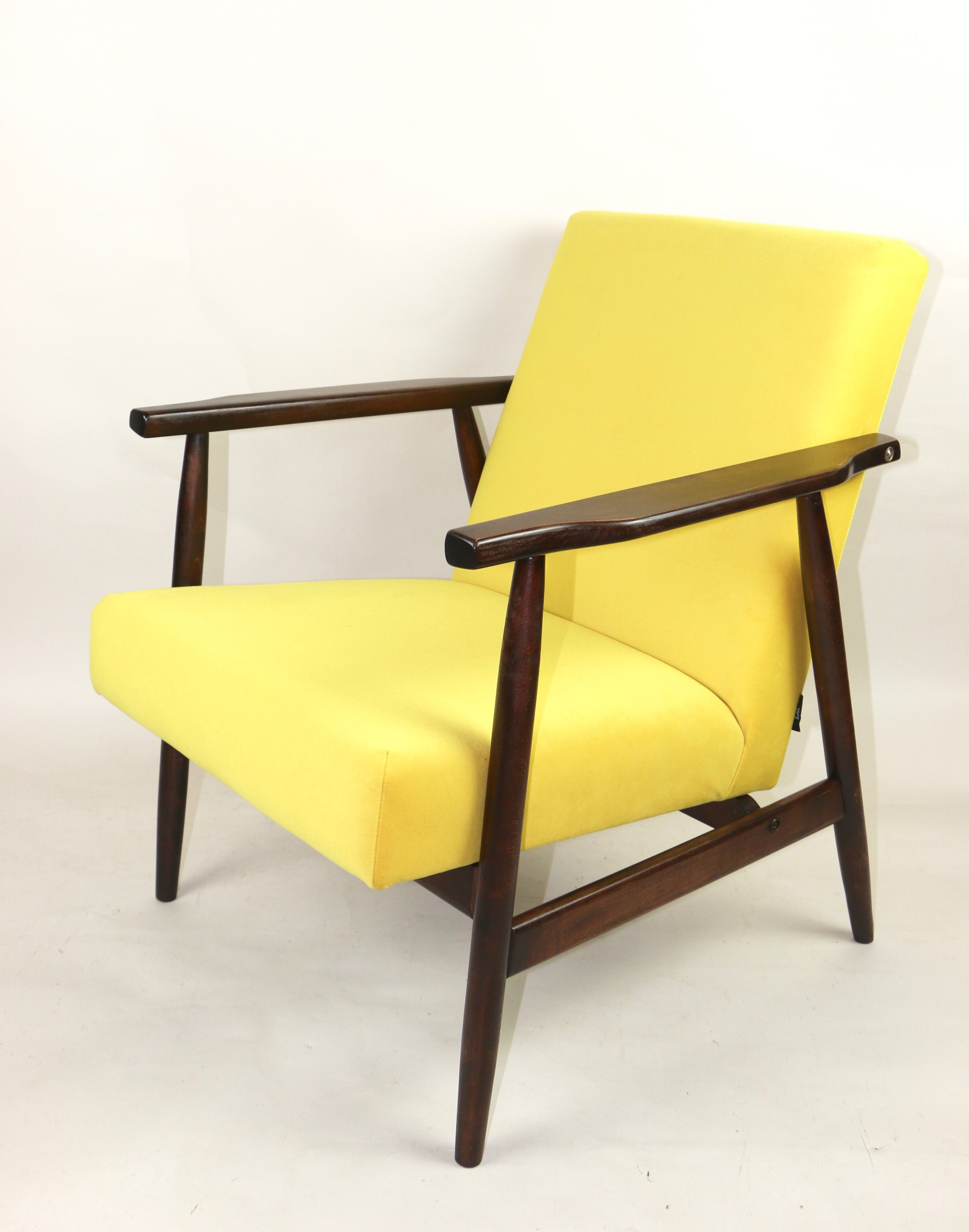 Fauteuil jaune, années 1970