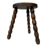 Tabouret en bois