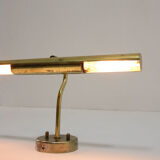 Vintage brass wall piano lamp