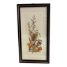 Dried flower painting